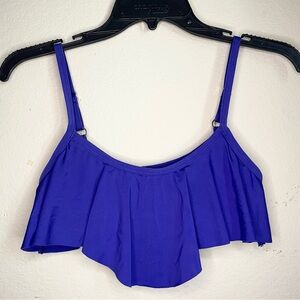 VM Vibrant Purple Swimwear Bikini Top Women's Size XS Adjustable Straps Target